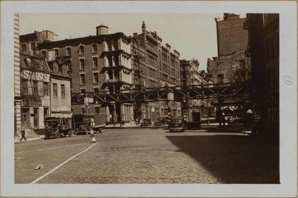 Manhattan: Broome Street - Thompson Street, 1938