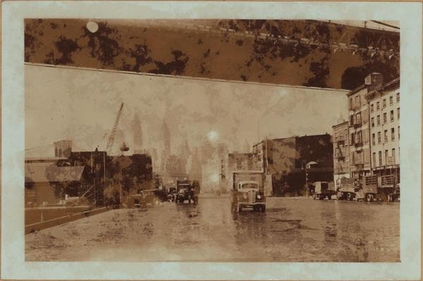 Manhattan: South Street - Rutgers Slip, 1937
