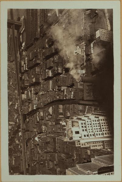 General view - [Manhattan - Between Pine and Cedar Streets - 60 Wall Street Tower.], 1933