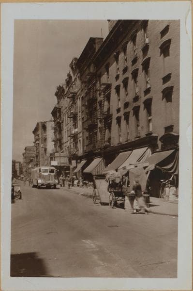Manhattan: Columbia Street - Rivington Street, 1938–1939
