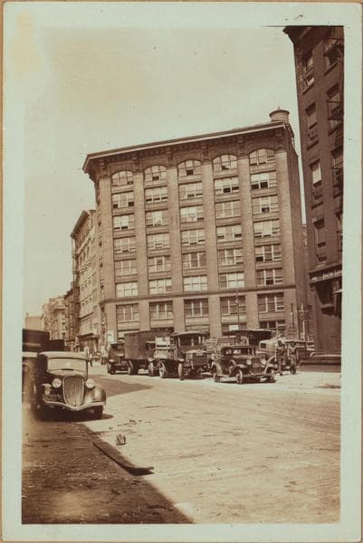 Manhattan: Washington Street - Canal Street, 1935