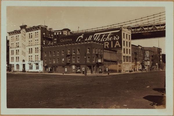 Manhattan: South Street - Market Slip, 1934–1937