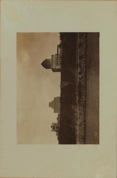 North (Hudson) River - Shore and skyline - Manhattan - 59th Street - George Washington Bridge - [International House of Columbia University.], 1926