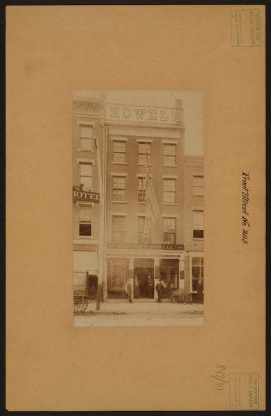 Manhattan: Front Street - Fulton Street, 1870