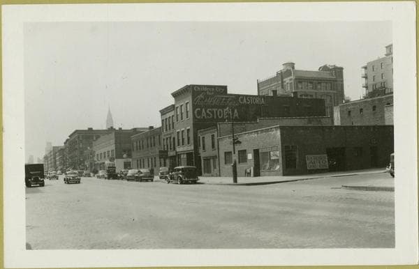 Second Avenue - 65th Street, west side - looking south, 1941-04-04