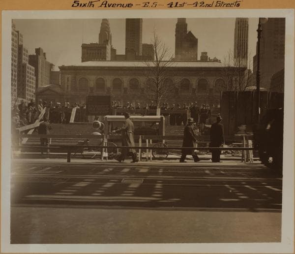 Manhattan: 6th Avenue - 41st Street, 1936