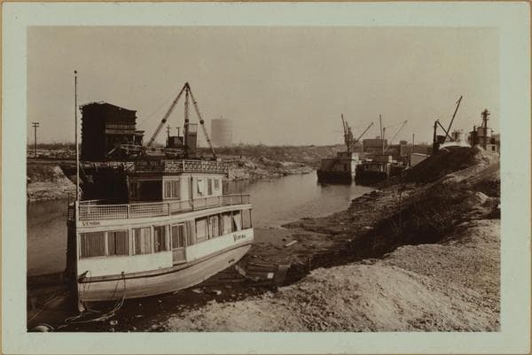 Bronx River - Westchester Avenue Bridge - [Bronx: Westchester Avenue ; 1145 Bronx River Avenue - Tremont Coal Company.], 1938–1940