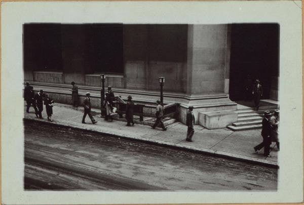 Manhattan: Wall Street - Broad Street, 1927