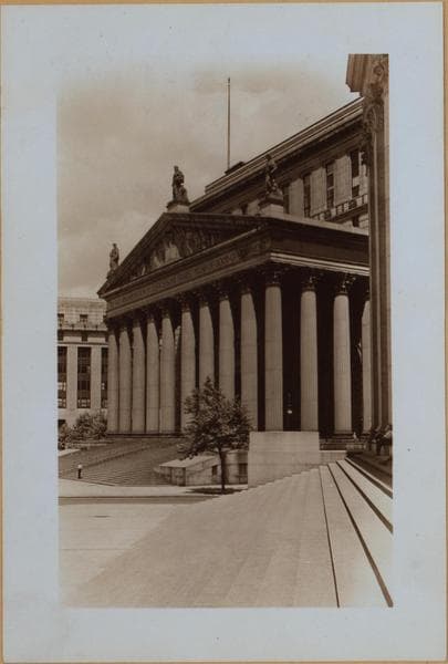 Manhattan: Centre Street - Pearl Street, 1938