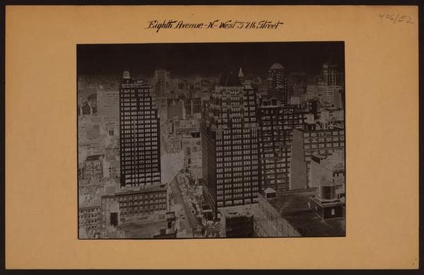Manhattan: 8th Avenue - 38th Street, 1929