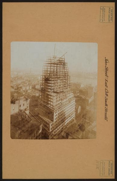 Manhattan: John Street - Cliff Street, 1928