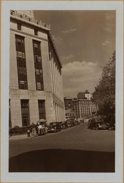 Manhattan: Baxter Street - Worth Street, 1939