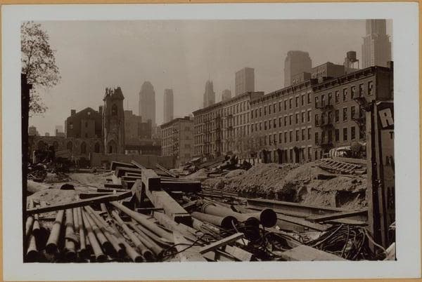 Manhattan: 37th Street - 1st Avenue, 1939