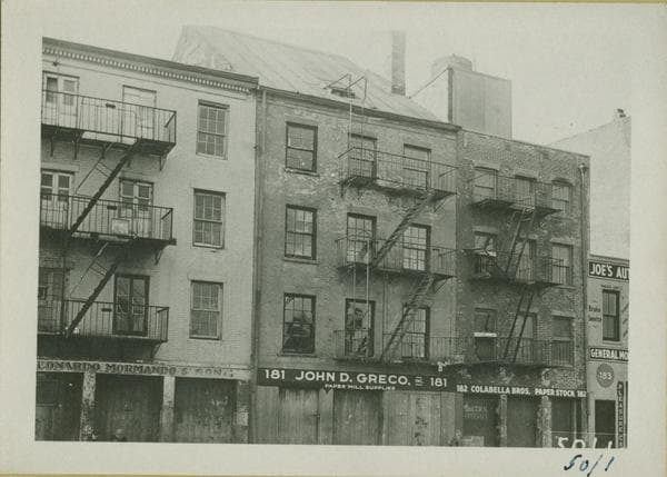South Street #180-83 - Roosevelt Street - James Slip, 1939