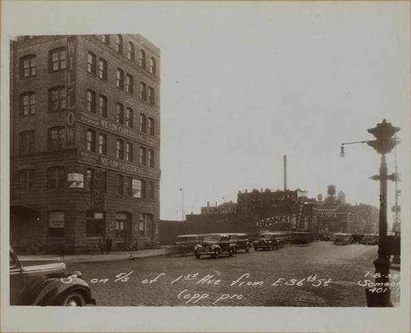 Manhattan: 1st Ave. - 36th St. E., 1939