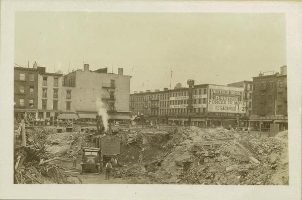 Manhattan: Avenue A - 3rd Street, 1928