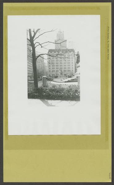 Fifth Avenue - 59th Street - 58th Street, looking south, 1930–1940