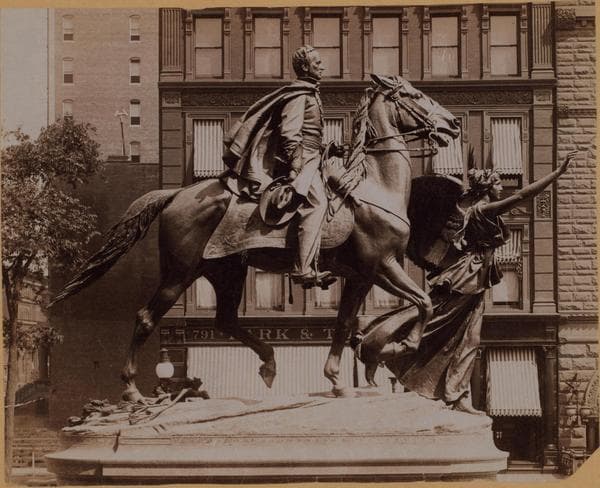 Manhattan: Central Park - Entrances - The Sherman monument., 1905