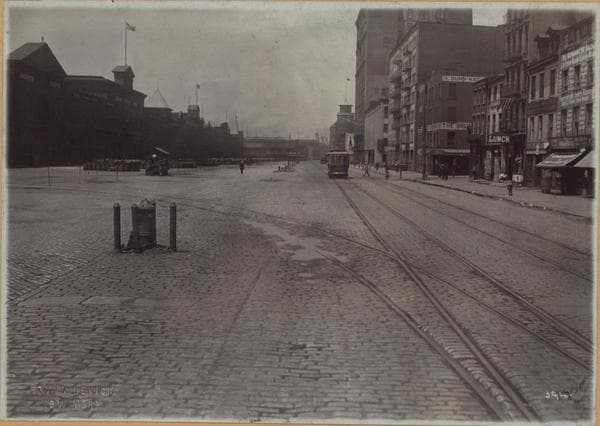 Manhattan: West Street - Perry Street, 1918