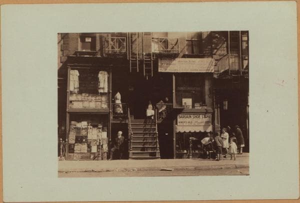 Manhattan: Orchard Street - Broome Street, 1929