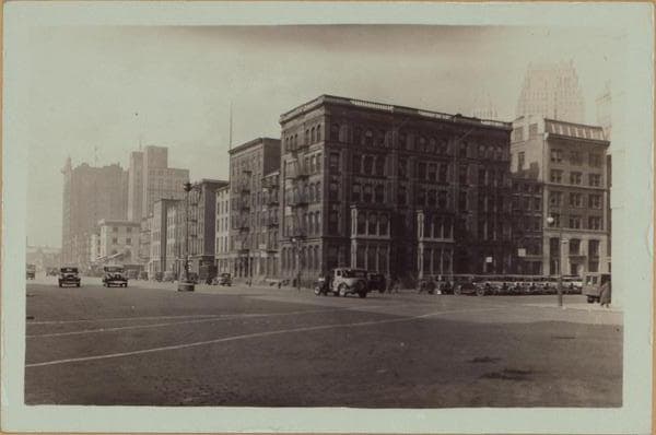 Manhattan: South Street - Wall Street, 1931