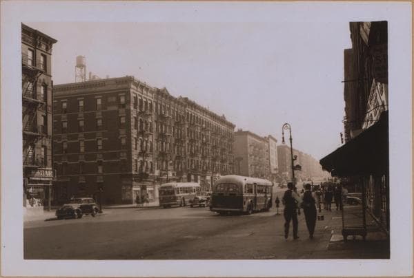 Manhattan: Columbus Avenue - 98th Street, 1941