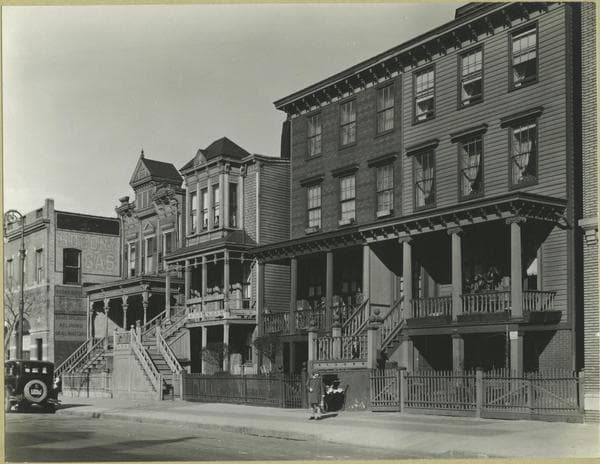 Bronx: Washington Avenue - No. 1190-1196., 1935