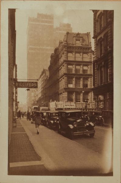 Manhattan: Walker Street - Broadway, 1929