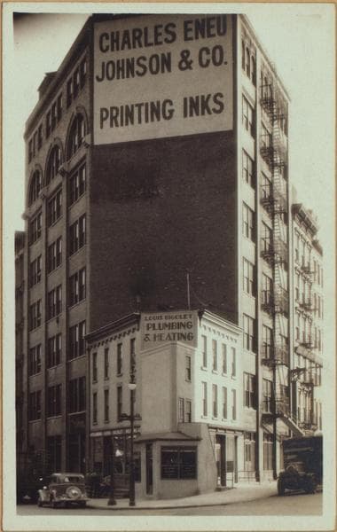 Manhattan: Pearl Street - New Chambers Street, 1938