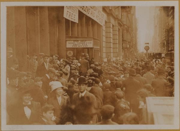 Manhattan: Broadway - Pearl Street, 1912