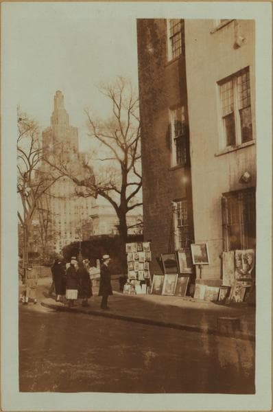 Artists and poets - Greenwich Village., 1932–1935