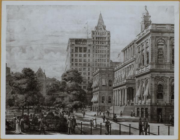 Manhattan: City Hall Park, 1963