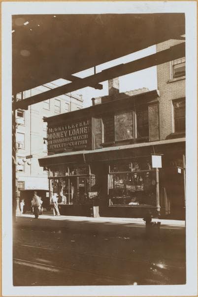 Brooklyn: Myrtle Avenue - Navy Street, 1934