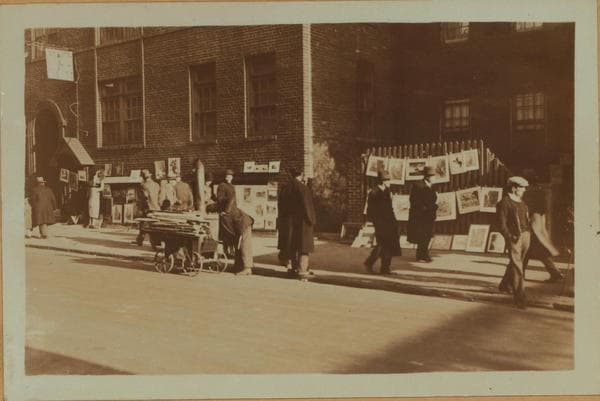Artists and poets - Greenwich Village., 1932