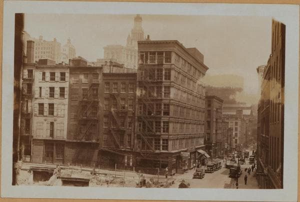 Manhattan: Gold Street - Ann Street, 1930