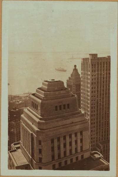 General view - [Manhattan - Wall Street (Southwest).], 1933