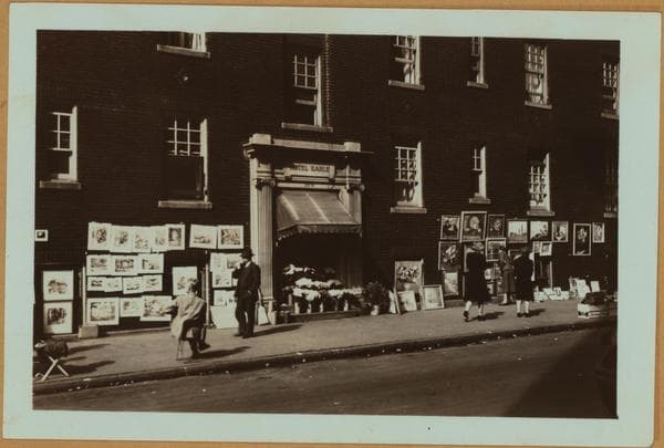 Artists and poets - Greenwich village., 1936–1939