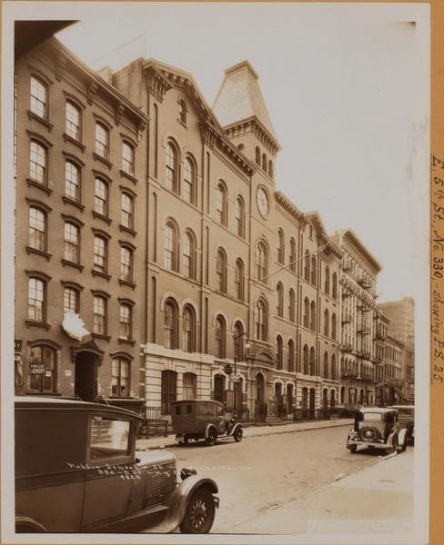 Manhattan: 5th Street (East) - 1st Avenue, 1920