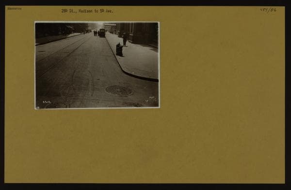 Manhattan: 28th Street - Madison Avenue, 1920