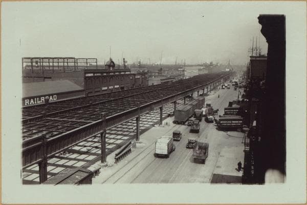 Manhattan: West Street - Clarkson Street, 1929