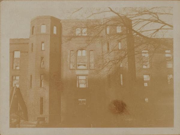 Manhattan: Central Park - [View of the Arsenal Building.], 1924