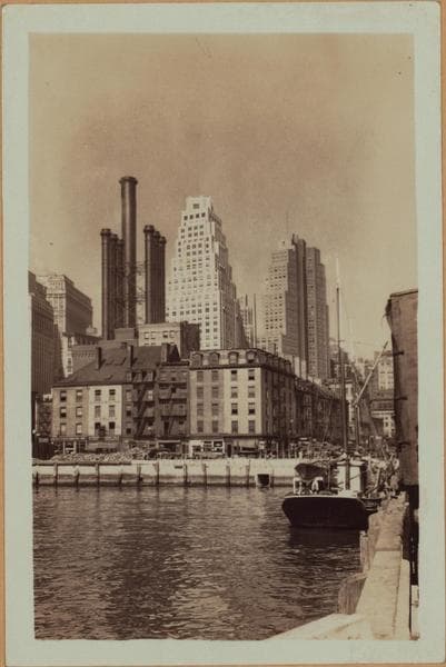 Manhattan: South Street - Fulton Street, 1931
