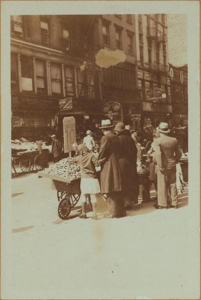Occupations - Peddlers - Food - Refreshments - Cakes - Pastry., 1934