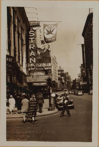 Manhattan: Broadway - 47th Street, 1933–1935
