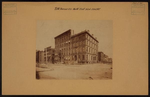 Manhattan: 5th Avenue - 52nd Street (East), ca. 1879