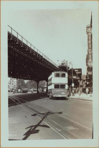 Manhattan: Broadway - Columbus Avenue, 1940