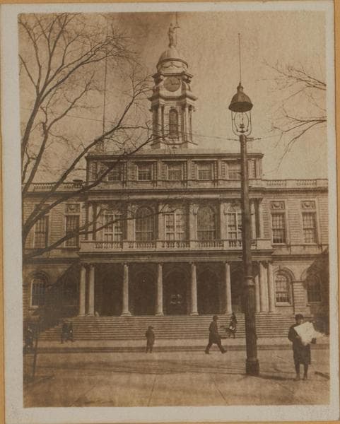 Manhattan: City Hall Park - City Hall., 1890