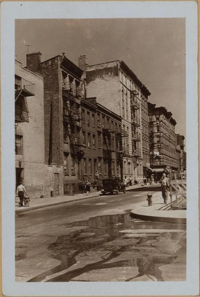 Manhattan: Gouverneur Street - Monroe Street, 1939