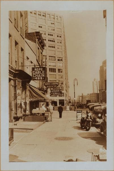 Manhattan: Canal Street - Renwick Street, 1933–1937