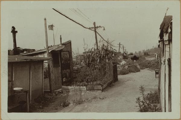 Squatters Colony - Camp Thomas Paine., 1933